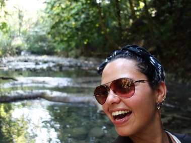 Hiking up the river to the waterfalls of Siete Altares, Guatemala -- Karina Noriega